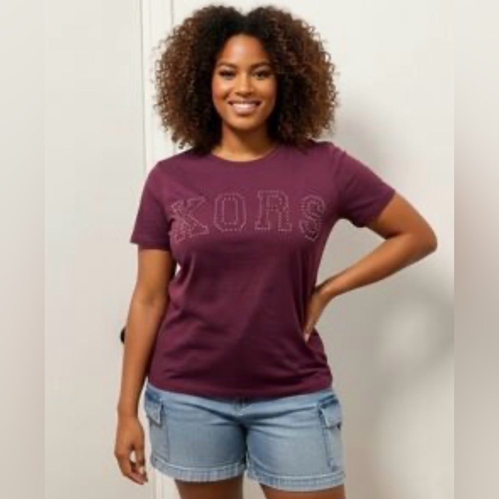 Michael Kors Wine T-Shirt,NWT,Size 2X,Made in Vietnam,Open to Offers